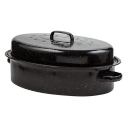 Oválny pekáč so smaltovaným povrchom 42 cm