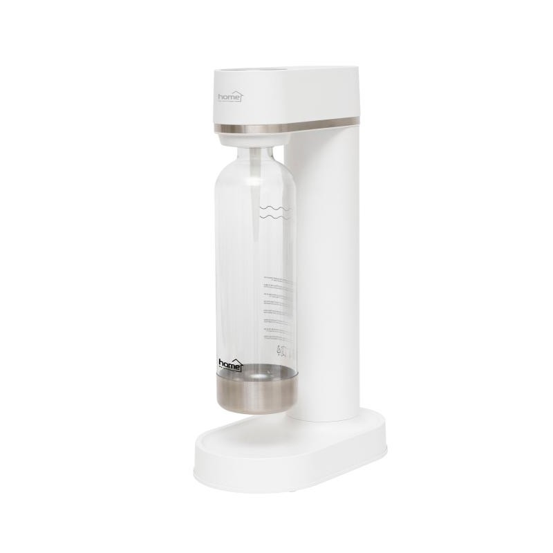 Výrobník sódy, biela/inox, 1000 ml prémiová fľaša