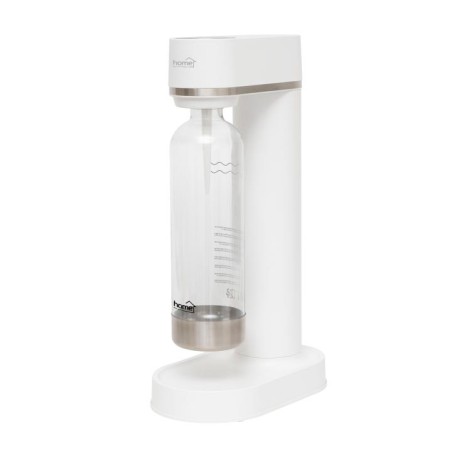 Výrobník sódy, biela/inox, 1000 ml prémiová fľaša
