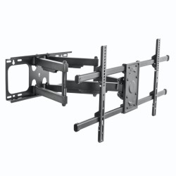 Nástenná konzola 37"-90", FULL MOTON, čierna farba