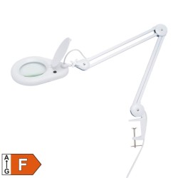 LED lampa s lupou, montáž na stôl, 3 dioptrie