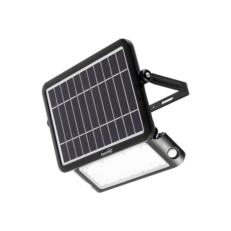 LED reflektor so solárnym panelom a PIR pohybovým senzorom