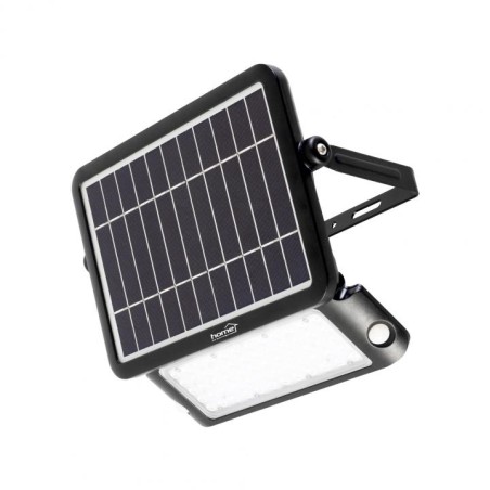 LED reflektor so solárnym panelom a PIR pohybovým senzorom