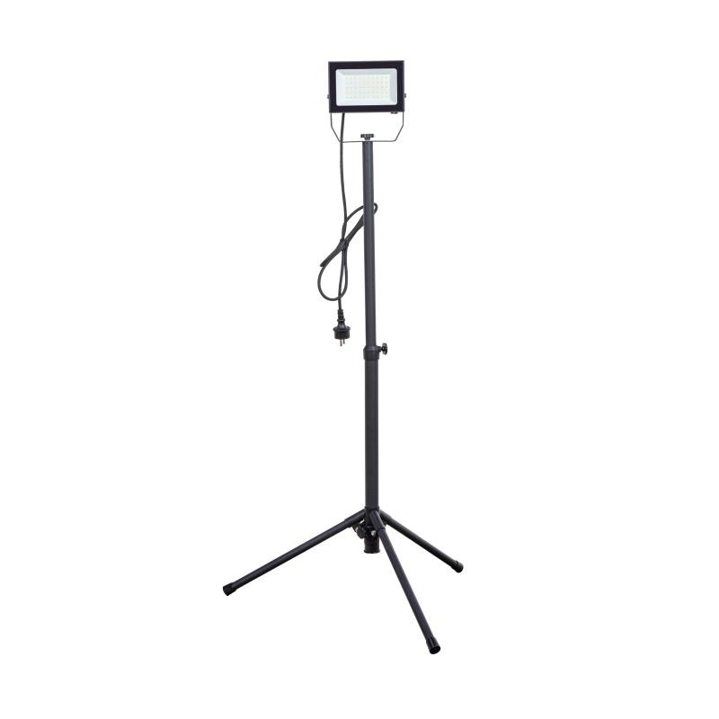 LED reflektor "Ispot" 50W stojanový 5000 lm 1.5m kábel IP65