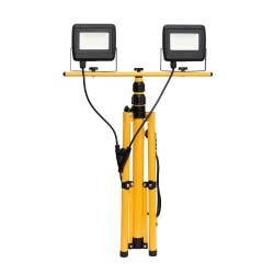 LED reflektor, so stojanom, 2x30W, 4000 lm, IP65