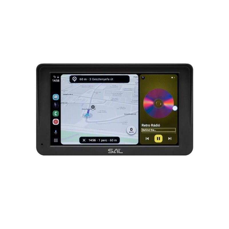 Inteligentné multimediálne centrum do auta, 7" LCD, CarPlay, Android Auto, Mirror Link