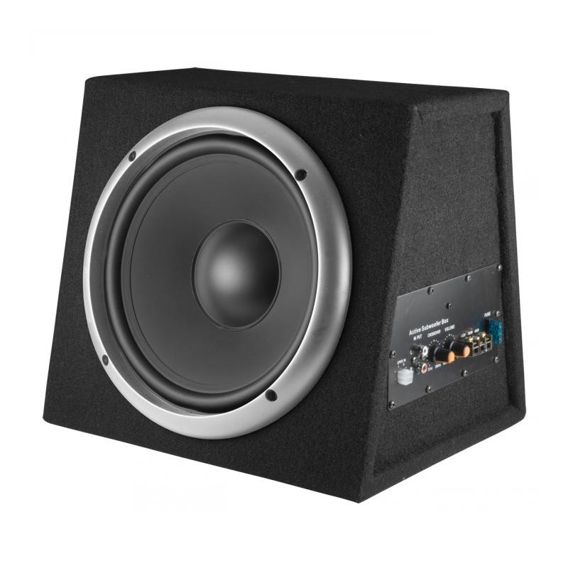 Aktívny subwoofer, uzavretý, 250 mm, 4 ohm, 200 W