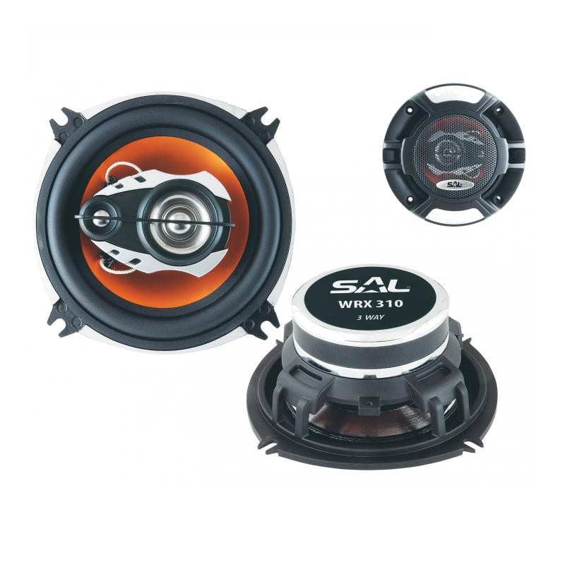 Pár autoreproduktorov, 100mm, 3 pásmový, 4ohm, 140W
