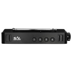 Prenosné rádio, 3-pásmové, LCD