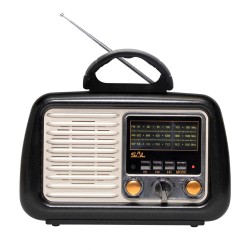 Retro prenosné rádio, MP3-BT