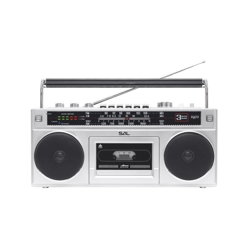 Kazetový rádiomagnetofón, stereo, BT, MP3