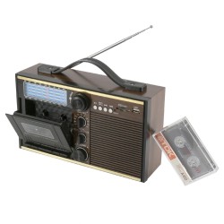 Retro kazetový rádioprijímač