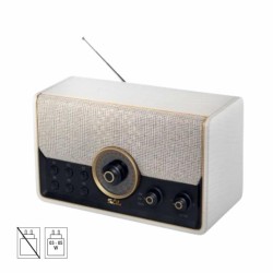 Retro  rádio, AM-FM-BT-USB-mSD