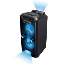 Party reprobox, 2 x 20 cm, aku, BT, LED