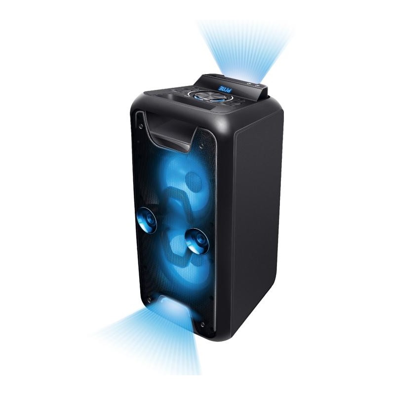 Party reprobox, 2 x 20 cm, aku, BT, LED