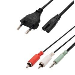 Party reprobox, 2 x 20 cm, aku, BT, LED