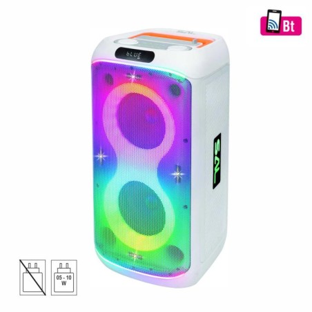 Party reprobox, 2 x 165 mm, akumulátor, BT, LED, s mikrofónom