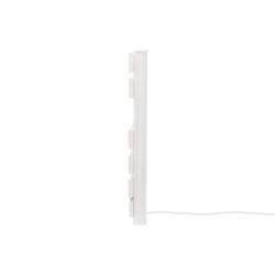 Nástenný elektrický sušiak uterákov, biely, 150 W