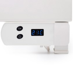 Nástenný elektrický sušiak uterákov, biely, 150 W