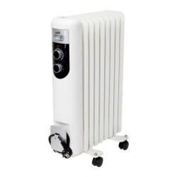 Olejový radiátor, 9 článkov, 2000 W
