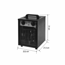 Prenosný ventilátorový ohrievač, 3 kW