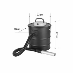 Odsávač na popol, 800 W, 15 l