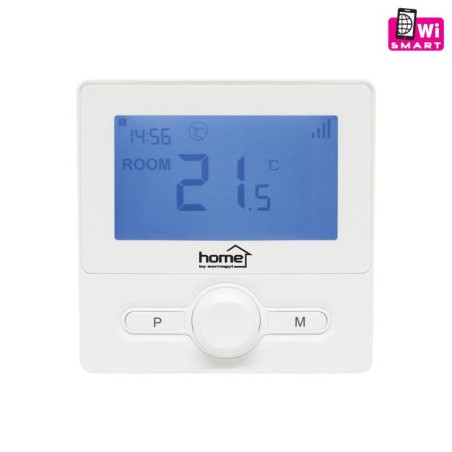 Smart termostat, biely