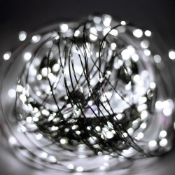 Micro LED svietiaci reťazec, 1500 LED / 150 m, studená biela, na vonkajšie použitie