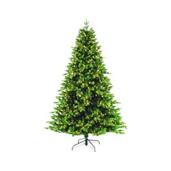 Umelý vianočný stromček s LED osvetlením, výška 150 cm