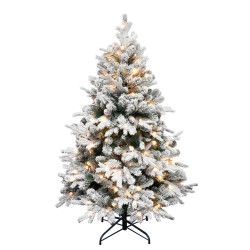 Umelý vianočný stromček so zabudovaným LED osvetlením, výška 180 cm