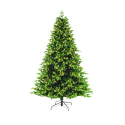 Umelý vianočný stromček s LED osvetlením, výška 180 cm