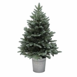 Umelý vianočný stromček s LED osvetlením, na batérie, výška 90 cm