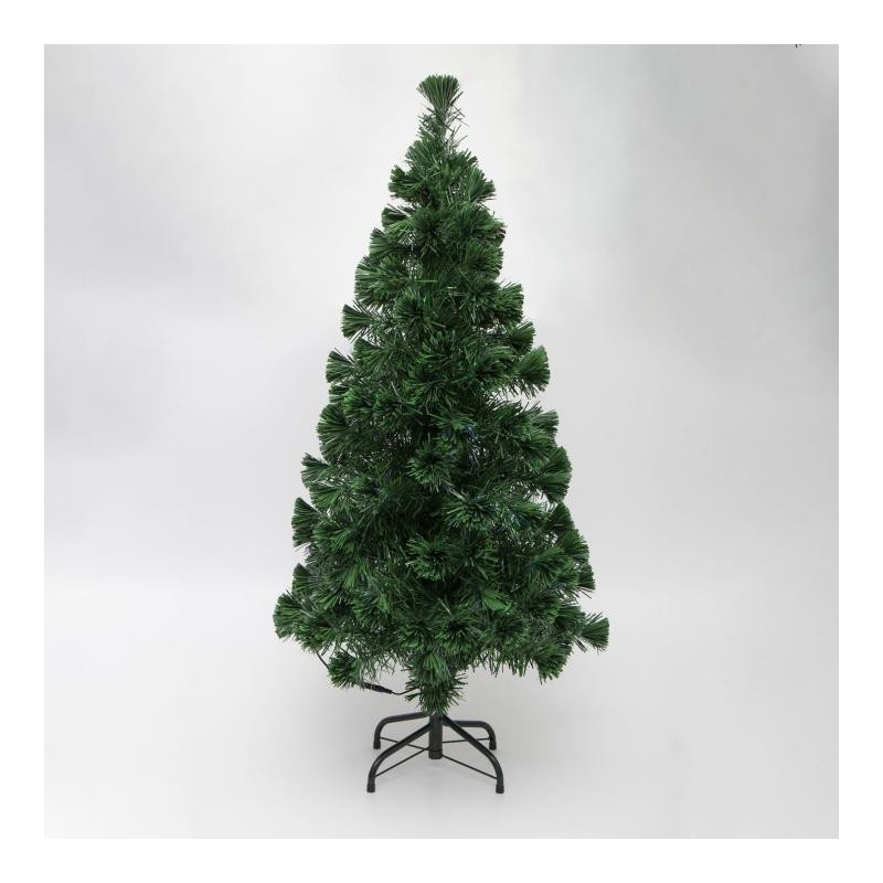 LED umelý stromček s optickými vláknami, 120 cm