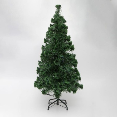 LED umelý stromček s optickými vláknami, 120 cm