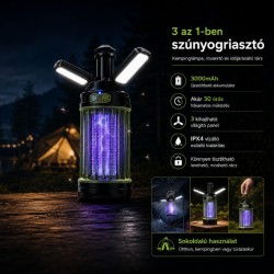 RoosCamp RoosZapper UV lapač komárov   kempingové svietidlo