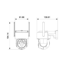 IMMAX NEO Lite 07820L Solar Sentry v2 WiFi Tuya