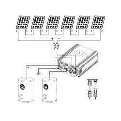 Solárny striedač ECO SOLAR BOOST EVO MPPT-4000 PRO 4KW
