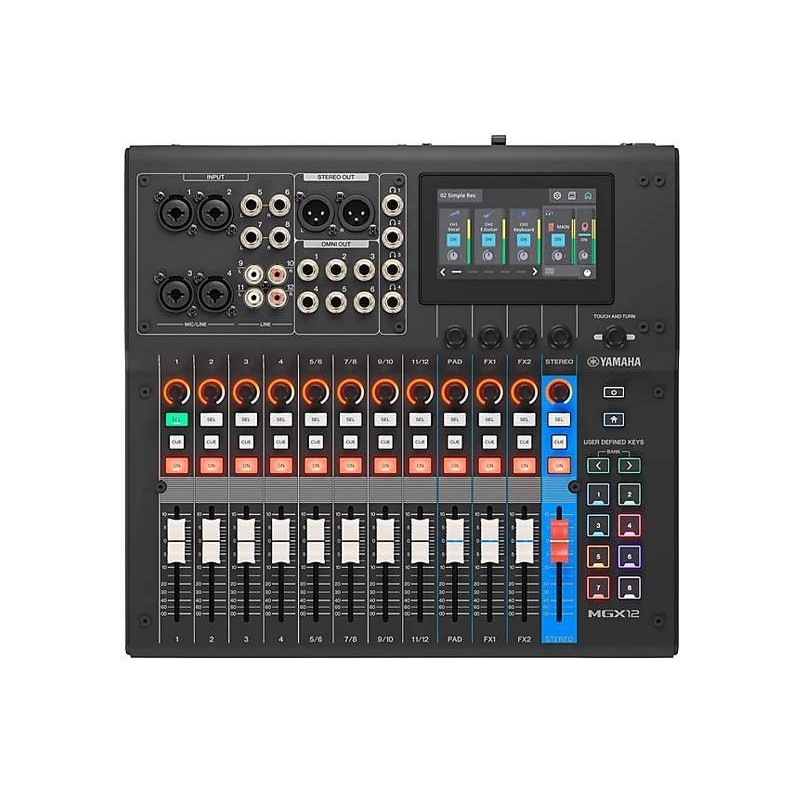 Yamaha MGX12 BK digitálny mix. pult