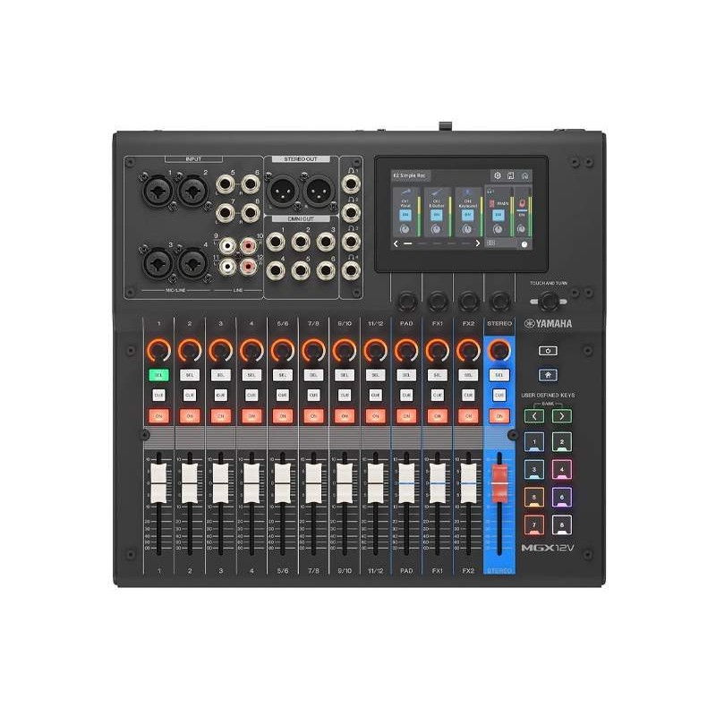 Yamaha MGX12V BK digitálny mix. pult