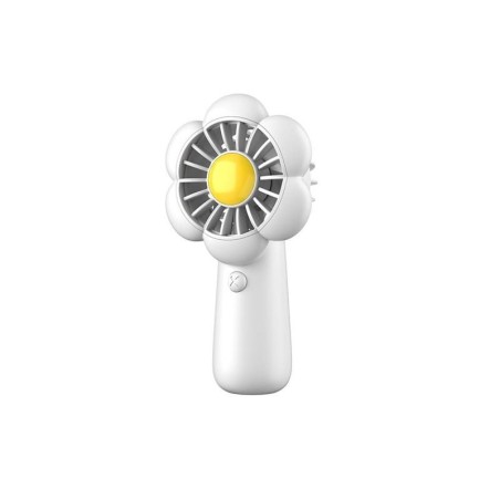 Mini ručný ventilátor LLD-F83F, biely