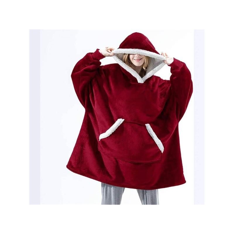 Mikinová deka 4L 10793 Red