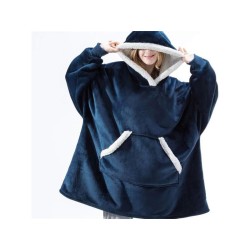 Mikinová deka 4L 10793a Blue