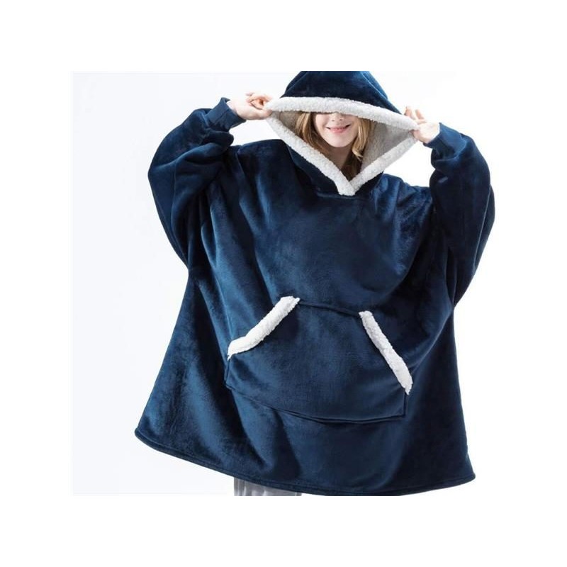 Mikinová deka 4L 10793a Blue