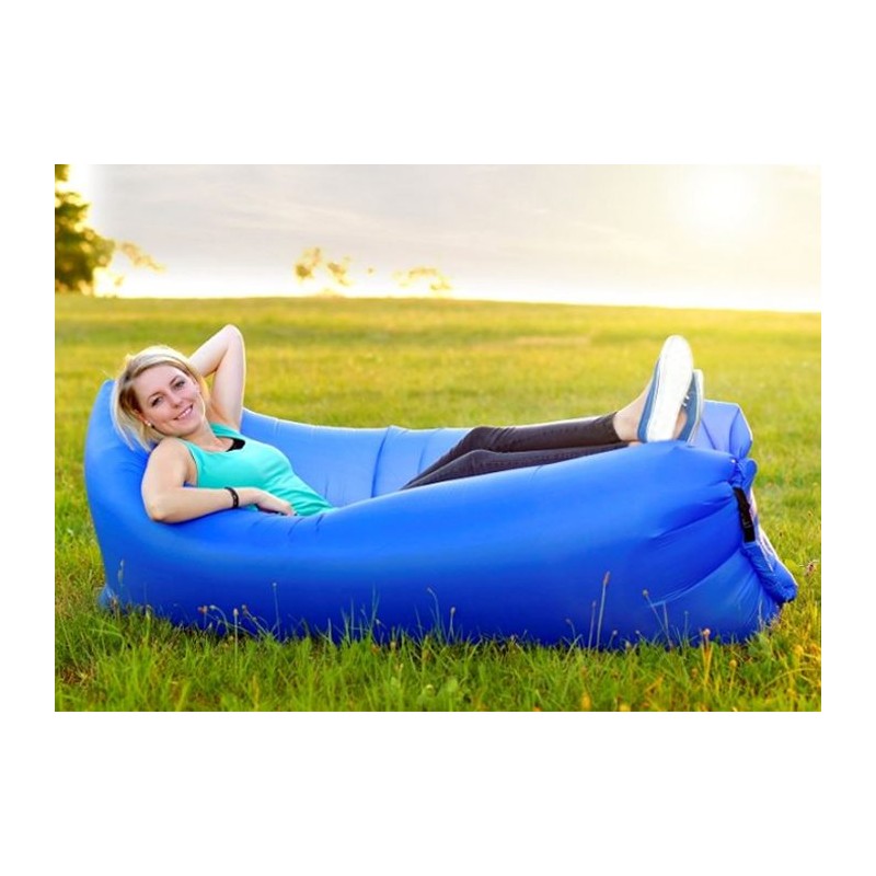 Vak nafukovacie LAZY BAG 4L modrý
