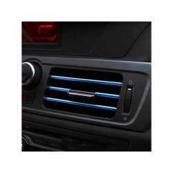 Lišty na ventilačnú mriežku auta 4L 8140a modré