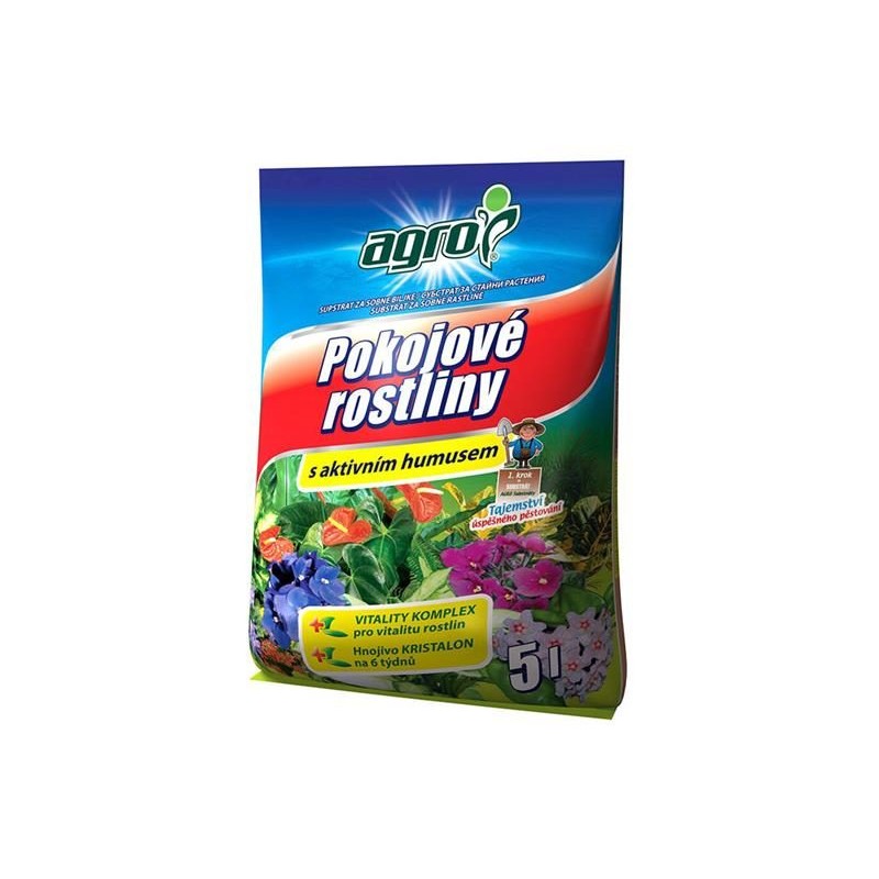 Substrát pre izbové rastliny AGRO 5l