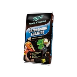 Čiernozemný substrát pre celú záhradu AGRO 18l