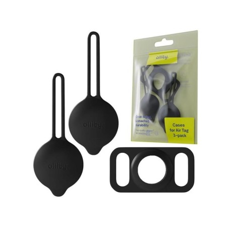 Puzdro ALLITY ASA-300 pre Apple AirTag Black 3ks