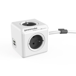 POWERCUBE Extended USB Grey 1,5m