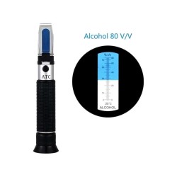 Optický refraktometer ATC 0-80% VOL na meranie obsahu alkoholu